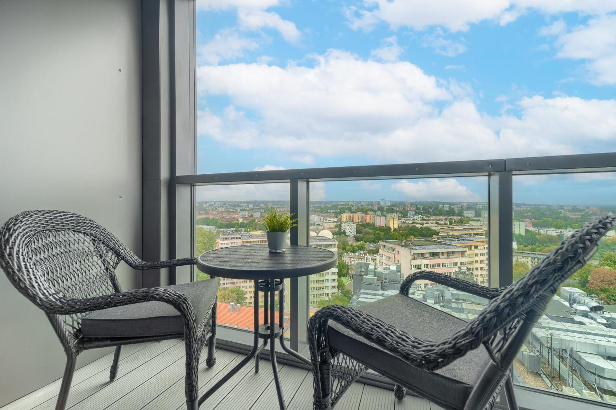 Apartment Margi Velvet 13th Floor Led Ceiling Bath Pool Szczecin